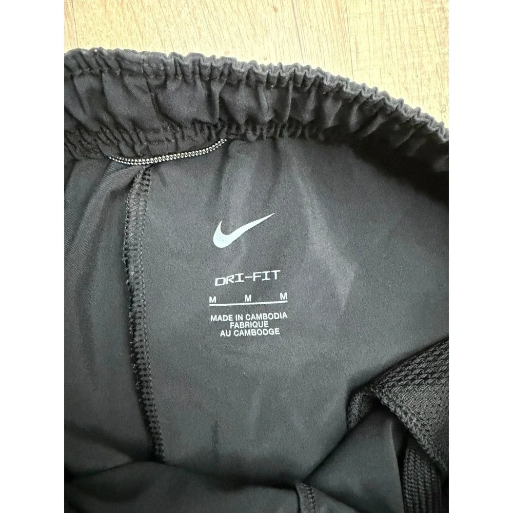 Nike Dri-FIT Youth Medium Black Athletic Training Running Pants Tapered